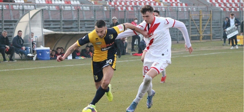Foto di Carmelo Ossanna Calcio serie C. Il Trento si ferma a Mantova